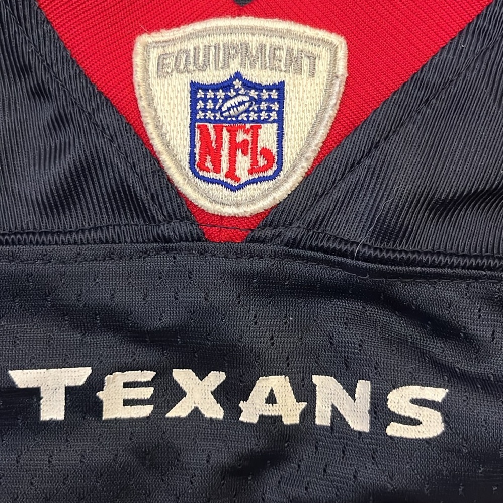 Houston‎ Texans Football Steve McKinney Signed Jersey Size Large